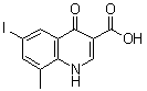 1,4-Dihydro-6-iodo-8-methyl-4-oxo-3-quinolinecarboxylic acid molecular structure (CAS 773865-48-8)