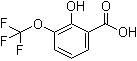 structure of CAS# 773873-50-0, 2-Hydroxy-3-(trifluoromethoxy)benzoic acid
