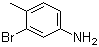 structure of CAS# 7745-91-7, 3-Bromo-4-methylaniline;3-Bromo-p-toluidine