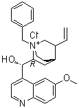 N-Benzylquinidinium chloride molecular structure (CAS 77481-82-4)