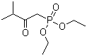 结构式 CAS# 7751-67-9, (3-甲基-2-氧代丁基)膦酸二乙酯
