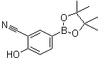 结构式 CAS# 775351-56-9, (4-羟基-3-氰基苯基)硼酸频哪醇酯