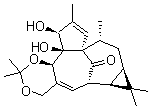 structure of CAS# 77573-43-4, Ingenol-5,20-acetonide