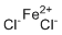 Ferrous chloride molecular structure (CAS 7758-94-3)