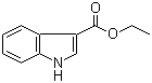 吲哚-3-甲酸乙酯分子结构 (CAS 776-41-0)