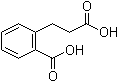 structure of CAS# 776-79-4, 2-Carboxyhydrocinnamic acid;NSC 16637; Tetralic acid; o-Carboxyhydrocinnamic acid