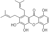 1,4,5,6-Tetrahydroxy-7,8-diprenylxanthone molecular structure (CAS 776325-66-7)
