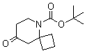 structure of CAS# 778646-92-7, 8-Oxo-5-azaspiro[3.5]nonane-5-carboxylic acid tert-butyl ester