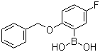 structure of CAS# 779331-47-4, 2-Benzyloxy-5-fluorophenylboronic acid;(2-Benzyloxy-5-fluorophenyl)boronic acid
