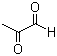 结构式 CAS# 78-98-8, 丙酮醛