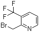 结构式 CAS# 780802-57-5, 2-(溴甲基)-3-(三氟甲基)吡啶