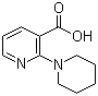 结构式 CAS# 78253-61-9, 2-哌啶-1-基烟酸