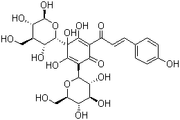 structure of CAS# 78281-02-4, Safflomin A;Hydroxysafflor yellow A