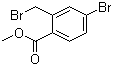 结构式 CAS# 78471-43-9, 4-溴-2-溴甲基苯甲酸甲酯