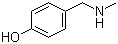 structure of CAS# 78507-19-4, 4-[(Methylamino)methyl]phenol;4-Hydroxy-N-methylbenzylamine; p-Hydroxybenzylmethylamine; p-N-Methylaminomethylphenol