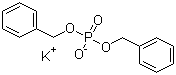 structure of CAS# 78543-37-0, Potassium dibenzyl phosphate;Dibenzyl phosphate potassium salt