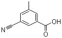 结构式 CAS# 78621-81-5, 3-甲基-5-氰基苯甲酸