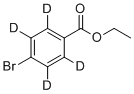 Ethyl 4-bromo(2H4)benzoate molecular structure (CAS 787624-25-3)