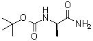 structure of CAS# 78981-25-6, N-(tert-Butoxycarbonyl)-D-alaninamideButoxycarbonyl-D-alanine amide;N-tert-Butoxycarbonyl-D-alanine amide