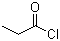 丙酰氯分子结构 (CAS 79-03-8)