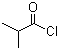 structure of CAS# 79-30-1, Isobutyryl chloride;2-Methylpropanoyl chloride