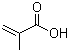 Methacrylic acid molecular structure (CAS 79-41-4)