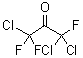 结构式 CAS# 79-52-7, 1,1,3-三氯-1,3,3-三氟-2-丙酮