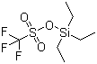 结构式 CAS# 79271-56-0, 三乙基硅基三氟甲磺酸酯