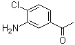 3'-Amino-4'-chloroacetophenone molecular structure (CAS 79406-57-8)