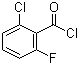 2-Chloro-6-fluorobenzene-1-carbonyl chloride molecular structure (CAS 79455-63-3)