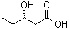 (S)-3-Hydroxyvaleric acid molecular structure (CAS 79516-59-9)