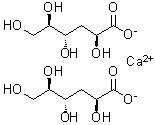structure of CAS# 79580-64-6, 3-Deoxy-D-arabino-hexonic acid calcium salt;NSC 71039