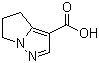 结构式 CAS# 796729-10-7, 5,6-二氢-4H-吡咯并[1,2-b]吡唑-3-羧酸