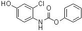 结构式 CAS# 796848-80-1, (2-氯-4-羟基苯基)氨基甲酸苯基酯