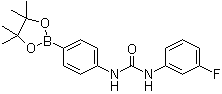 N-(3-Fluorophenyl)-N'-[4-(4,4,5,5-tetramethyl-1,3,2-dioxaborolan-2-yl)phenyl]urea molecular structure (CAS 796967-57-2)