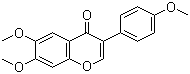 structure of CAS# 798-61-8, 4',6,7-Trimethoxyisoflavone
