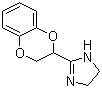 结构式 CAS# 79944-58-4, 亚达唑散; 咪唑克生; 2-(1,4-苯并二噁烷-2-基)-4,5-二氢-1H-咪唑