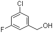 3-Chloro-5-fluorobenzyl alcohol molecular structure (CAS 79944-64-2)