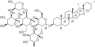 刺蒺藜素分子结构 (CAS 79974-46-2)