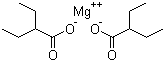 structure of CAS# 79992-76-0, Magnesium 2-ethylbutyrate;2-Ethylbutanoic acid magnesium salt