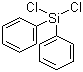 structure of CAS# 80-10-4, Dichlorodiphenylsilane;Diphenyldichlorosilane
