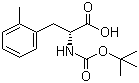 Boc-D-2-甲基苯丙氨酸分子结构 (CAS 80102-29-0)