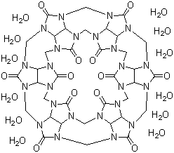 Cucurbit[6]uril hydrate molecular structure (CAS 80262-44-8)