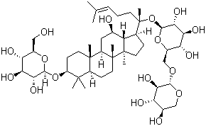 Gynosaponin I molecular structure (CAS 80321-63-7)