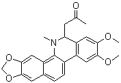 6-Acetonyldihydronitidine molecular structure (CAS 80330-39-8)