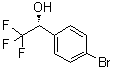 结构式 CAS# 80418-12-8, (R)-1-(4-溴苯基)-2,2,2-三氟乙醇