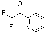 结构式 CAS# 80459-00-3, 2,2-二氟-1-(2-吡啶基)乙酮