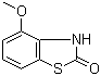 4-Methoxy-2(3H)-benzothiazolone molecular structure (CAS 80567-66-4)