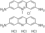 Acriflavine hydrochloride molecular structure (CAS 8063-24-9)