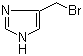 structure of CAS# 80733-10-4, 4-(Bromomethyl)imidazole